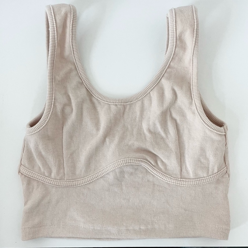 Ribbed Cropped Tank Top from Signature 8